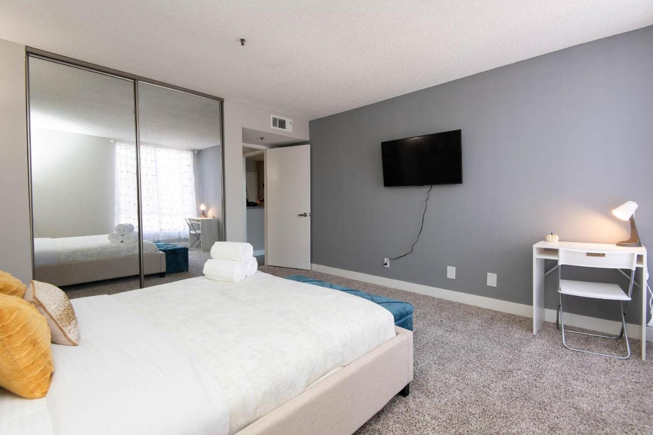 Luxury One Bedroom Apartments Free Parking&Pool Los Angeles Bagian luar foto